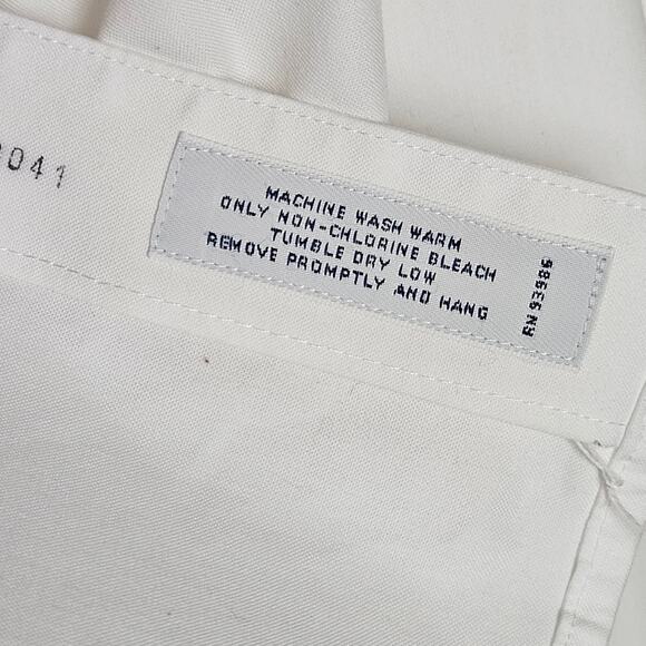 Brooks Brothers 346 Womens White Non-Iron Ruffle Oxford Button Down Shirt Sz 12P - Picture 7 of 10